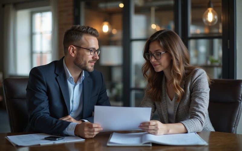 Dallas business owner meeting with financial advisor planning strategic use of multiple financing types