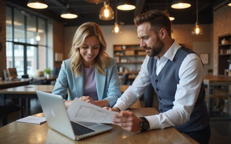 Dallas small business retail store owner checking inventory representing common working capital loan use case