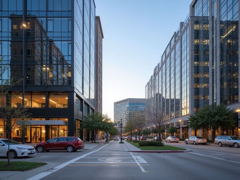 Garland Texas business district